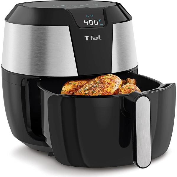 T-fal Easy Fry XXL Air Fryer &amp; Grill Combo with On...