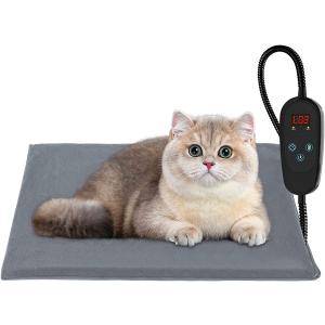【並行輸入品】 PETDOTT Pet Heating Pad Outdoor Inside for Cats with Temperature Ti