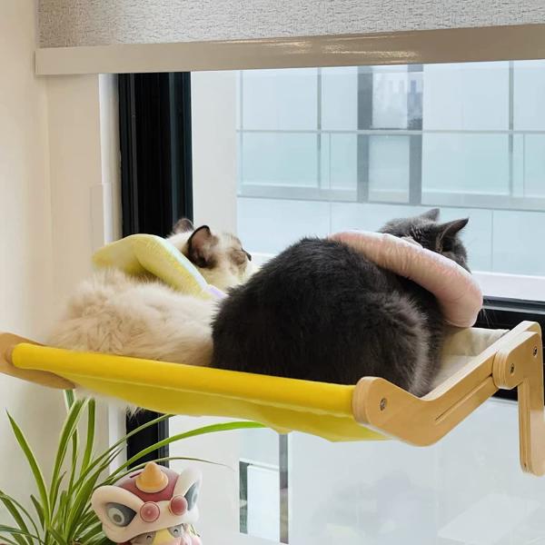 Cat Window Perch Cat Window Hammock Seat for Indoo...