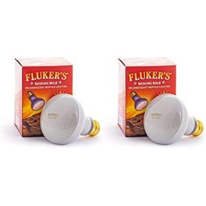 【並行輸入品】 Fluker's Basking Spotlight Bulbs for Reptiles Pack of 2 22602-2p　