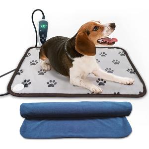 【並行輸入品】 HYDGOOHO Pet Heating Pad 34x21 in Cat Heating pad Waterproof with