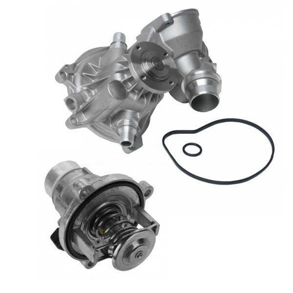 【並行輸入品】 Engine Water Pump and Thermostat Assembly ...