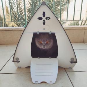 【並行輸入品】 Palram Pets Daisy Outdoor Pet House Rabbit Hutch Small Animal Enc