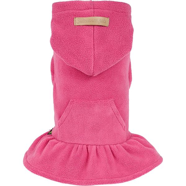 【並行輸入品】 Fitwarm Soft Fleece Girl Dog Hoodie Dress ...
