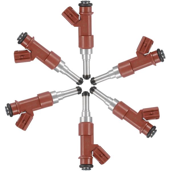 【並行輸入品】 X AUTOHAUX 6pcs 23209-31050 Fuel Injector ...