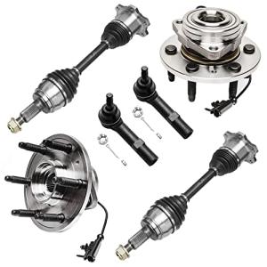 【並行輸入品】 Detroit Axle 4WD Front Wheel Hubs Kit for 07 13 Chevy Silverad