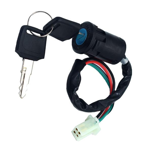 【並行輸入品】 Ignition Key Switch Set  4 Pin Ignition Ke...