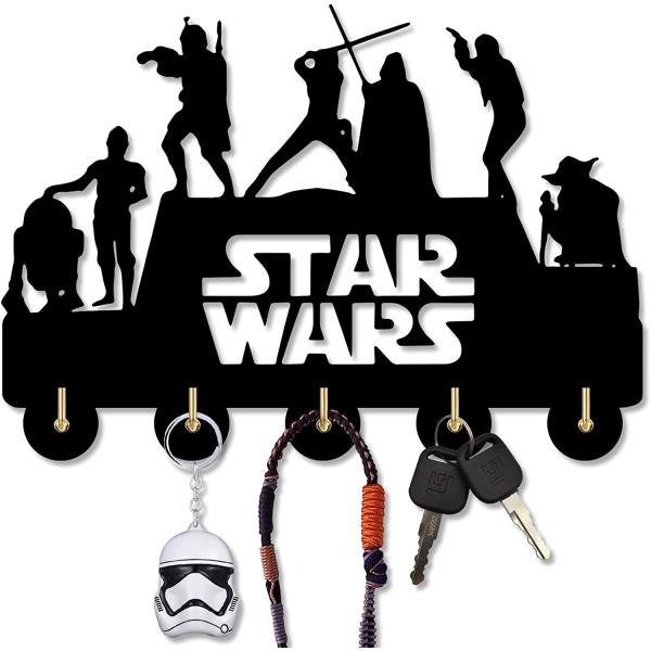【並行輸入品】 Star Wars キーフック、キーハンガー、ウォールキーラック、ウォールキーフック...