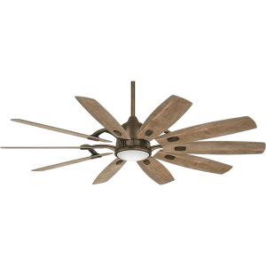 Minka' Aire Barn 65 in. LED Indoor Bronze Smart Ceiling Fan with Remote Control  Heirloom Bronze　並行輸｜dep-good-choice
