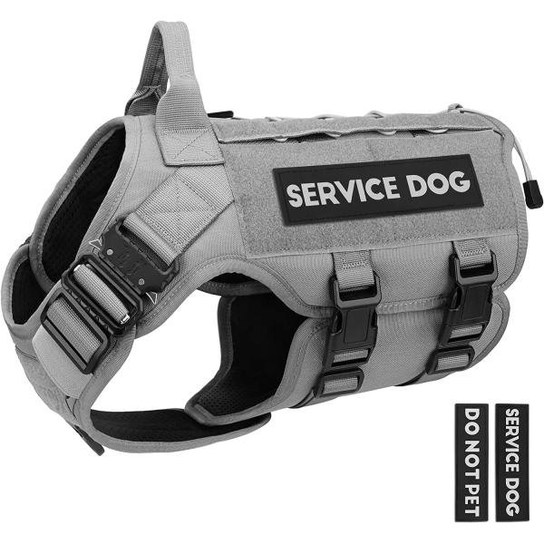 【並行輸入品】 PETNANNY Tactical Dog Harness - No Pull Do...