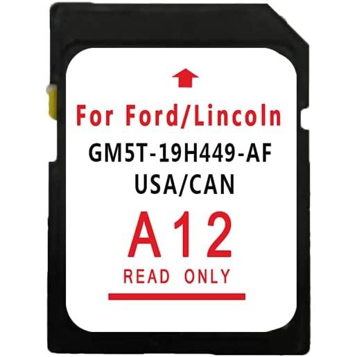 【並行輸入品】 2021年最新アップグレード A12 ナビゲーションSDカード フォードリンカーンマ...