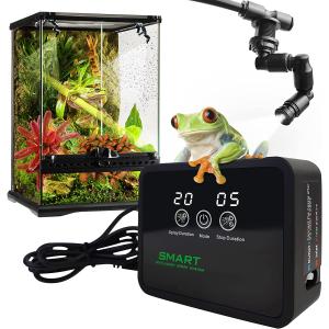 【並行輸入品】 MYGIIKAKA Reptile Fogger Automatic Reptile Mister Fogger for Terrar