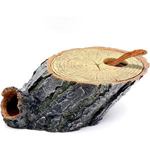 【並行輸入品】 Snake Hide and Basking Tree Roots Cave for Terrariums Available fo