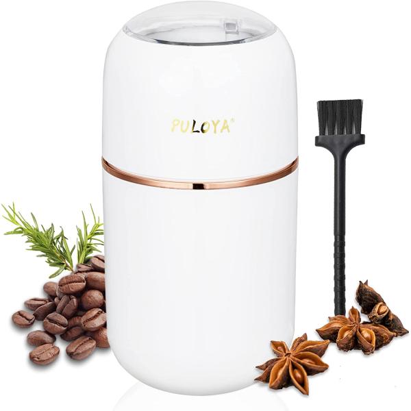 PULOYA Coffee Grinder Electric for Beans  Spices  ...