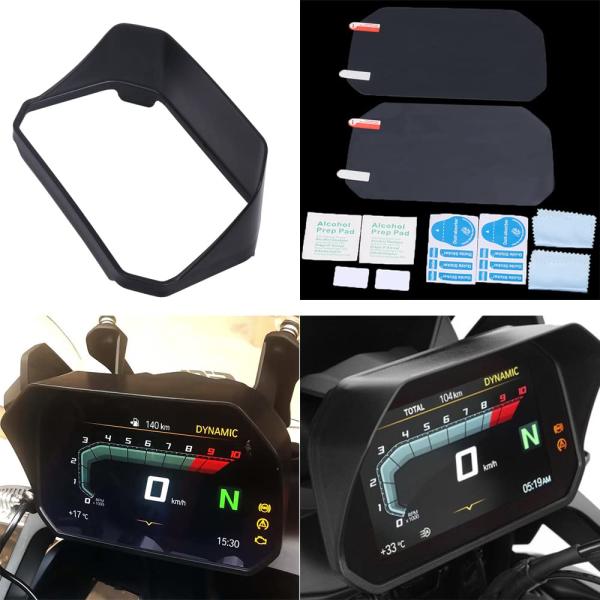 【並行輸入品】 オートバイ計器スピードメーターサンバイザー グレアシールド保護カバー BMW R12...