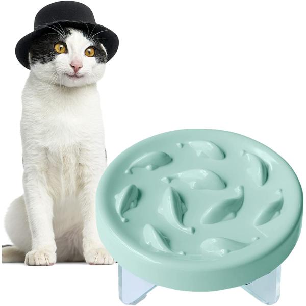 Slow Feeder Bowl for Cats and Small Dogs Cilkus Fi...