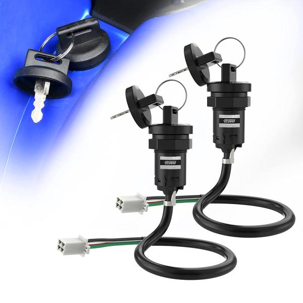 【並行輸入品】 RUTU Ignition Switch with Key 4-Pin - Part...
