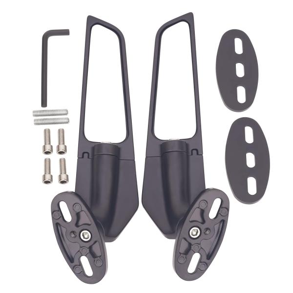 【並行輸入品】 AHL ウィンドスイベルウィング バックサイドミラー ホンダ CBR125R CBR...