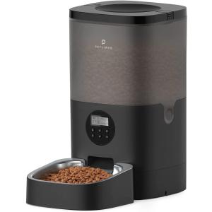 【並行輸入品】 Automatic Dog Feeder 6L Dog Food Dispenser with Customize Feeding