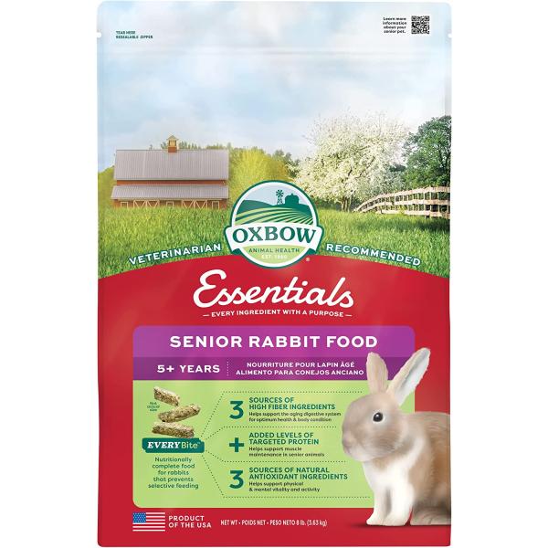Oxbow Animal Health Essentials Senior Rabbit Food ...