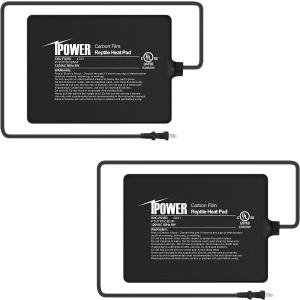【並行輸入品】 iPower Reptile Heating Pad 8X6 Inch 8W Under Tank Heater Warmer 10