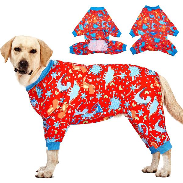 【並行輸入品】 LovinPet Pitbull Dog Pajamas  Large Dog On...