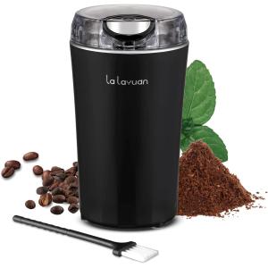 Coffee Bean Grinder Electric 200W Powerful Spice Grinder Electric  Espresso Grinder Herb Grinder Coffee Grinder for Spices Herbs Nuts with Brush On｜dep-good-choice