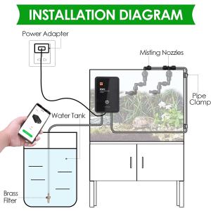 【並行輸入品】 ZWOOS スマート爬虫類テラ...の詳細画像5