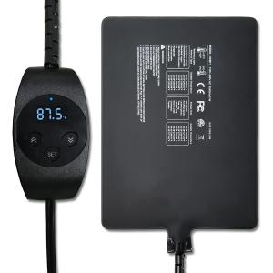 【並行輸入品】 Wedoelsim Digital Reptile Heating pad with Precise Temperature Cont