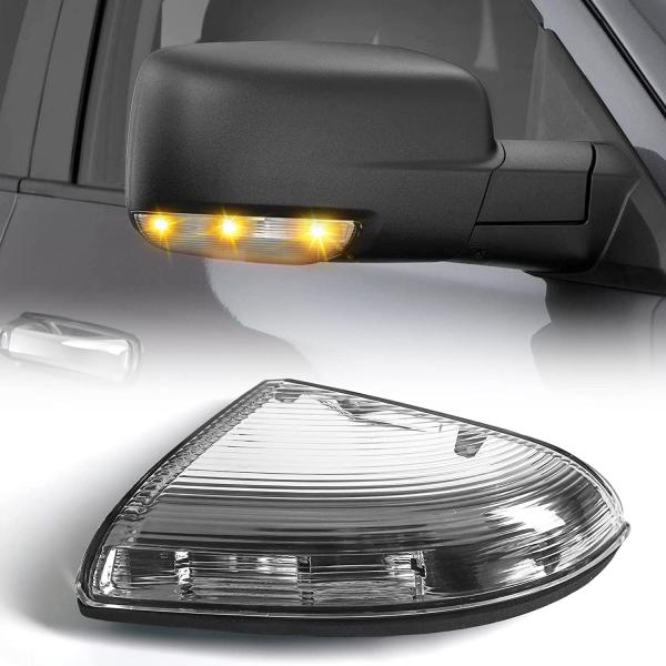 【並行輸入品】 FIONE for Dodge Ram 1500 Mirror Turn Signa...
