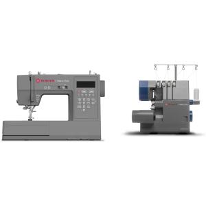 【並行輸入品】 SINGER | HD6700 Electronic Heavy Duty Sewing Machine with 411 Stitc