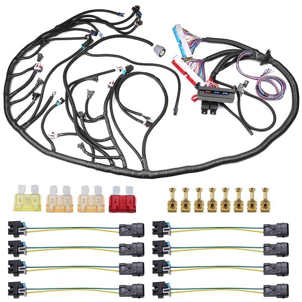 【並行輸入品】 Wonvon 4L60E Engine Wiring Harness Replace...