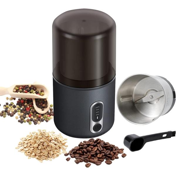 Electric Coffee Grinder  Wireless Powerful Coffee ...