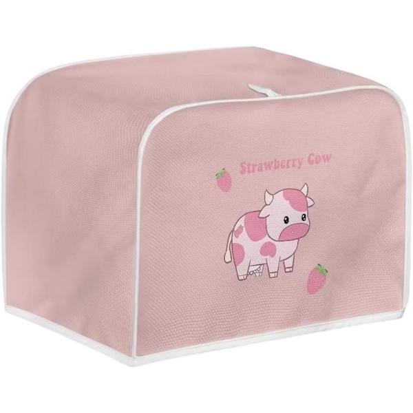 【並行輸入品】 Doojoayie Strawberry Cow 2 Slice Toaster C...