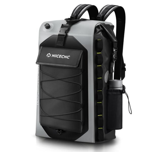 【並行輸入品】 NICECNC 防水オートバイバックパック 40L、500D PVC ユニバーサル ...