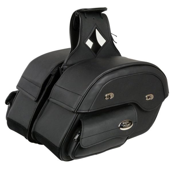 【並行輸入品】 】 Milwaukee Leather MP8305 Medium Black PV...