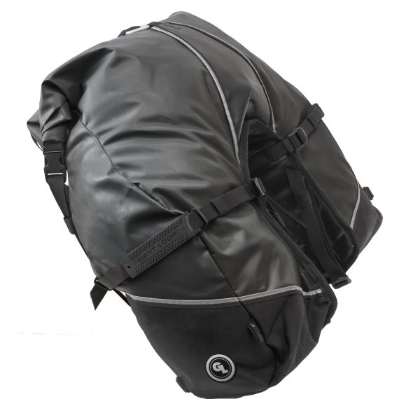 【並行輸入品】 Giant Loop グレートベイスンサドルバッグ、防水オートバイストレージバッグ、...