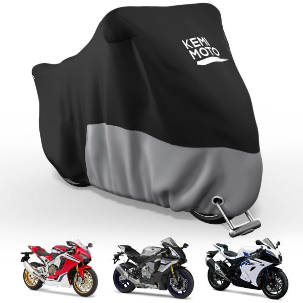 【並行輸入品】 】 KEMIMOTO 420D Motorcycle Cover with Lock...