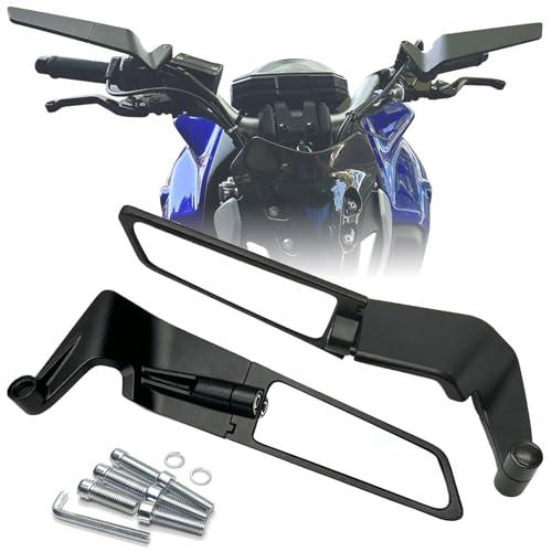 【並行輸入品】 】 KAIQIVEM Motorcycle Stealth Mirrors Wind...