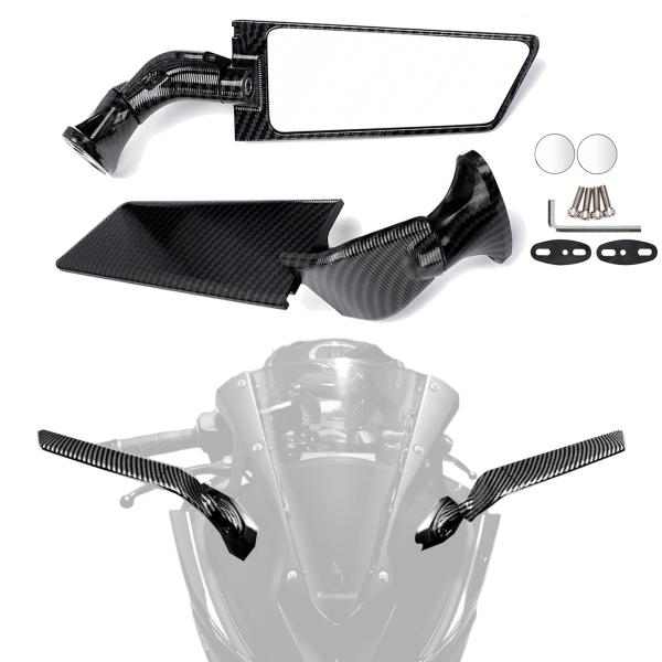 【並行輸入品】 】 XINGWU Motorcycle Mirrors Adjustable Rot...