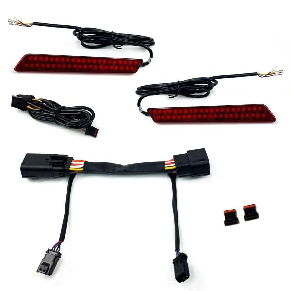 【並行輸入品】 】 Custom Dynamics Saddlebag LED Latch Ligh...