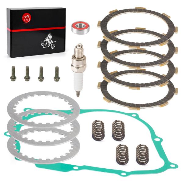 【並行輸入品】 ヘビーデューティクラッチ摩擦プレート&amp;ガスケットキット ホンダ CRF80F CRF...
