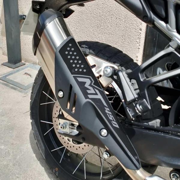 【並行輸入品】 labelbike   オートバイマフラーの装飾と保護用の3Dゲル樹脂ステッカー為に...