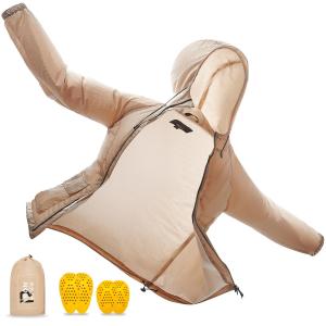 【並行輸入品】 RIDEIRON ライダースジャケット パーカー 薄手 日焼け止め UPF30+ バイク ジャケット UVカット 夏 吸汗速乾