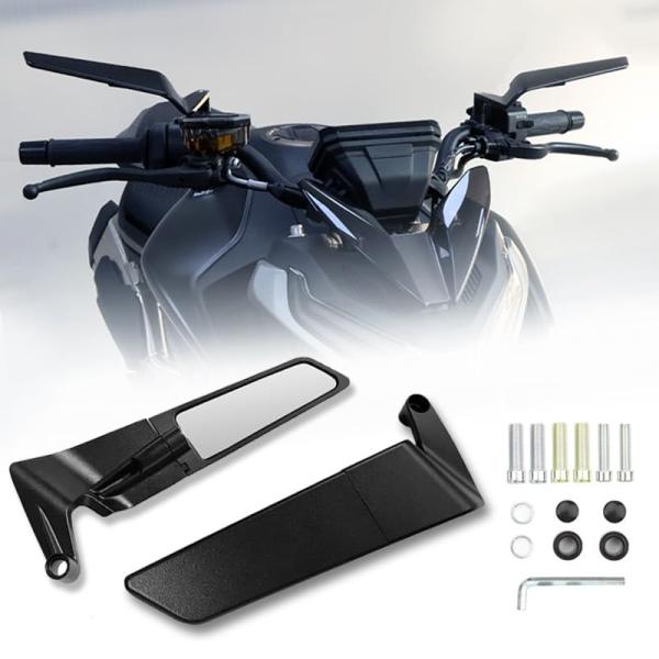 【並行輸入品】 】 2 Pcs Motorcycle Mirrors for Yamaha FZ1 ...
