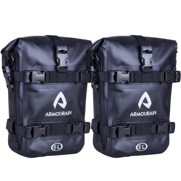 【並行輸入品】 ARMOURAIN オートバイクラッシュバーバッグ 2個 モトテールバッグ オートバ...