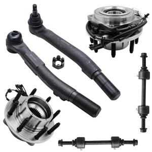 【並行輸入品】 Detroit Axle Front Wheel Bearing Hubs Kit for 17 22 Ford F 250