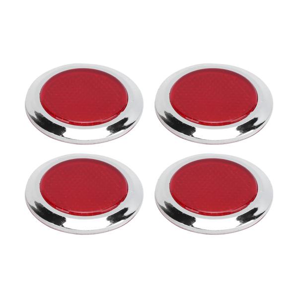 【並行輸入品】 】 AOWINHIT Red Reflector ABS Trim Round Re...