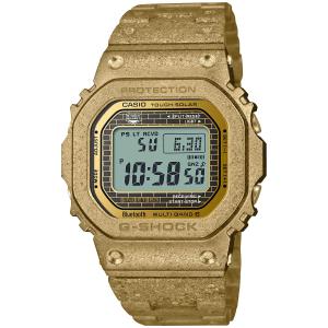 数量限定 訳あり特価 [カシオ] 腕時計 Bluetooth搭載 フルメタル 電波ソーラー G-SHOCK 40th Anniversary RECRYSTALLIZED SERIES GMW-B5000PG-9JR メンズ