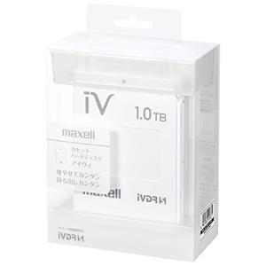 マクセル iVDR-S規格対応リムーバブル・ハードディスク 1.0TB(ホワイト)maxell カセットハードディスク「iV(アイヴィ)」 M-VDRS1T.E.WH｜departures-japan